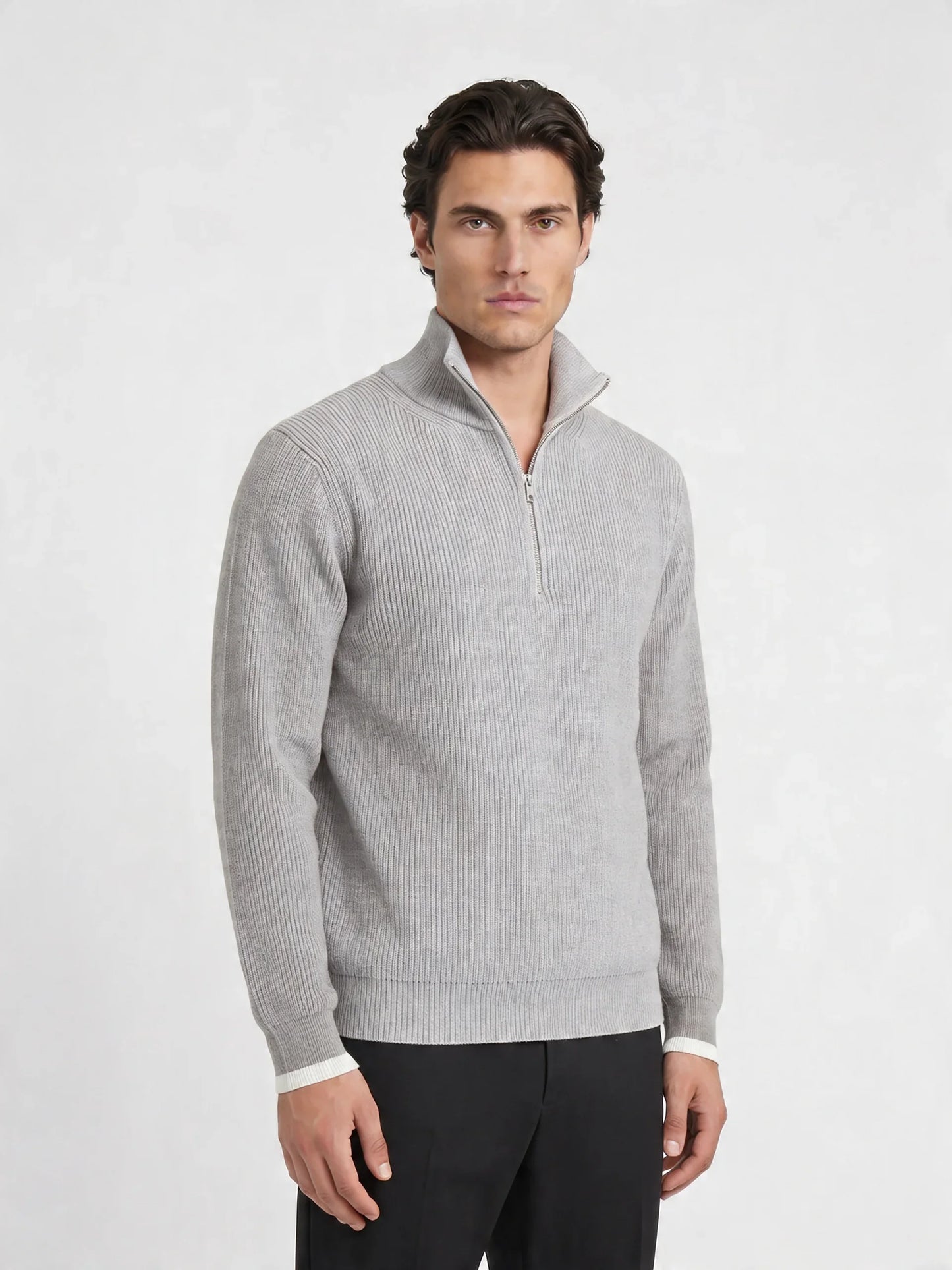 CORE QUARTER ZIP SWEATER