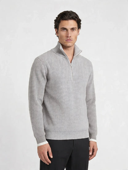 CORE QUARTER ZIP SWEATER